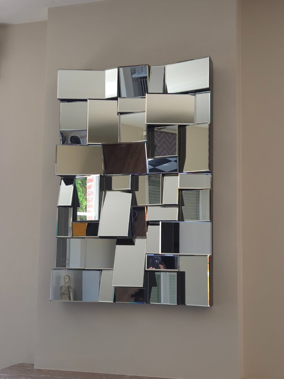 Image 1 of Espejo facetado al estilo de Olivier De Schrijver (ref 4090)