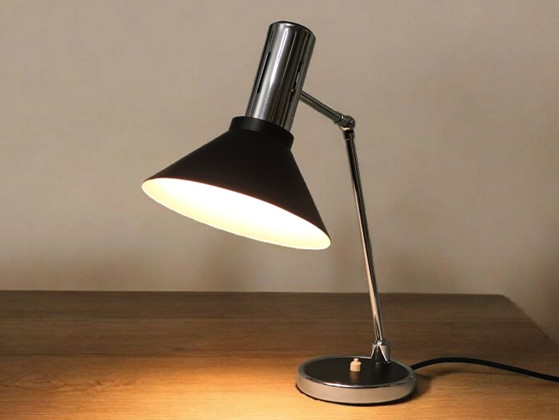 Italian desk lamp, Stilux Milano, 1960s – Table lamps, Metal, Chrome (photo 8 of 8)