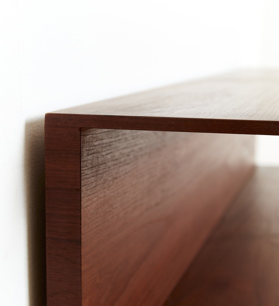 Image 1 of Vintage Wooden Shelf by Walter Wirz for Wilhelm Renz, 1960s