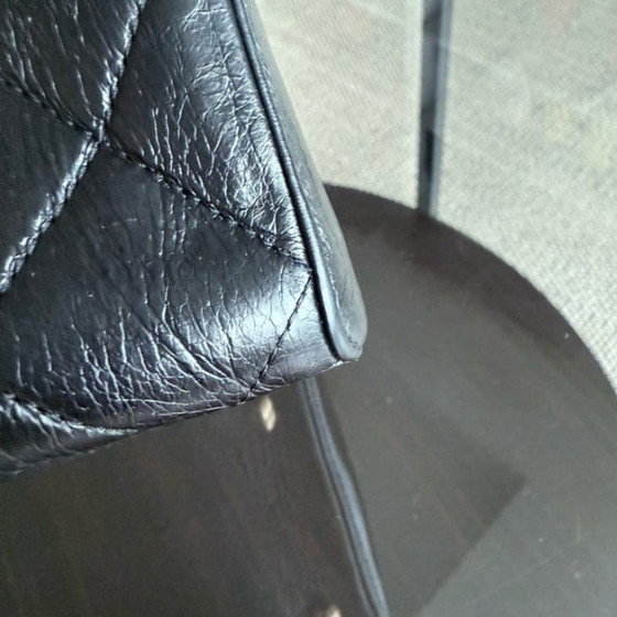 Image 1 of Chanel Shopping Tote - Gewatteerd kalfsleer, zwart met gouden details