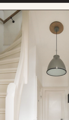 Vintage grün grau Lampe groß