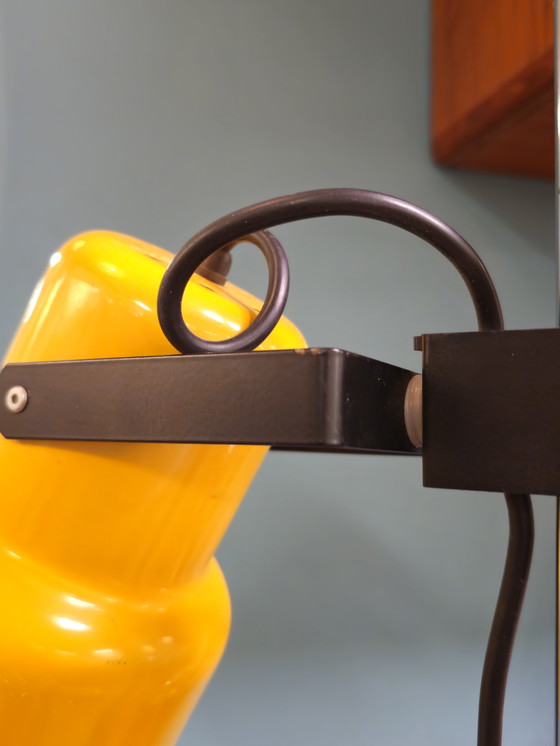 Image 1 of Lampadaire Vintage Lampadaire Jaune Ajustable