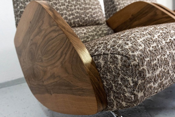 Image 1 of Modell „360“ Sessel von Janusz Różański, Polen, 1950er Jahre, 2er-Set