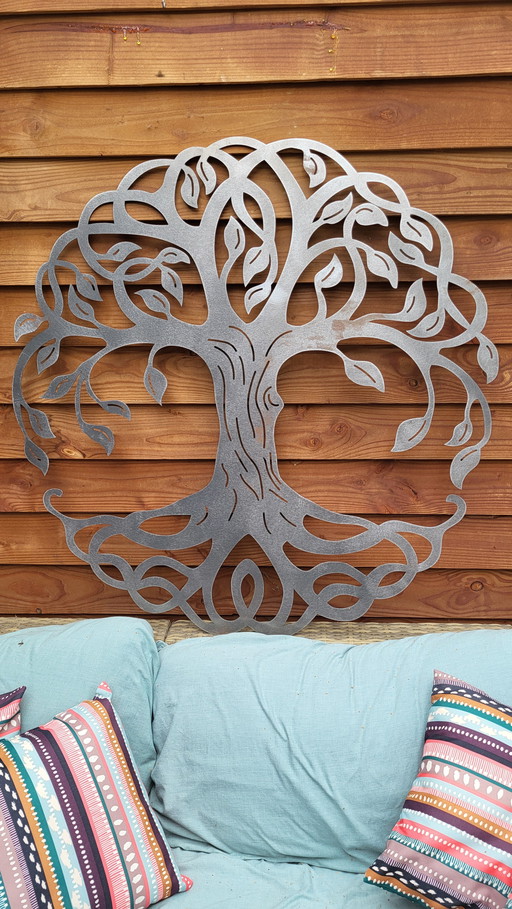 Tree of Life Capra Vita corTen steel 100cm