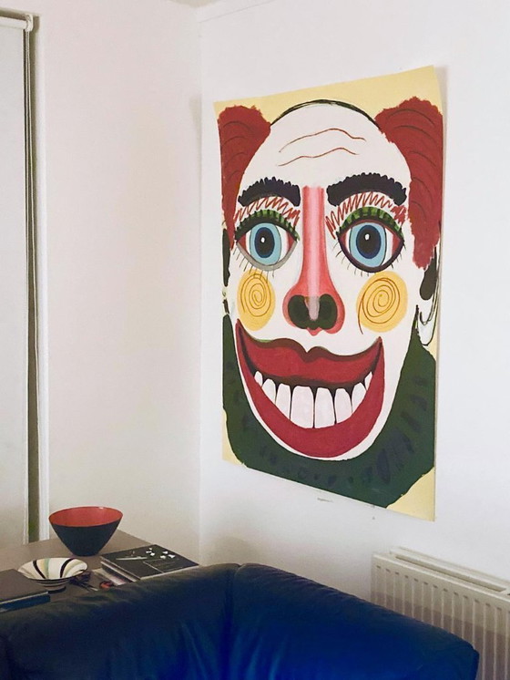 Image 1 of Frederick James Brown 'Max' 1990 Grande serigrafia firmata