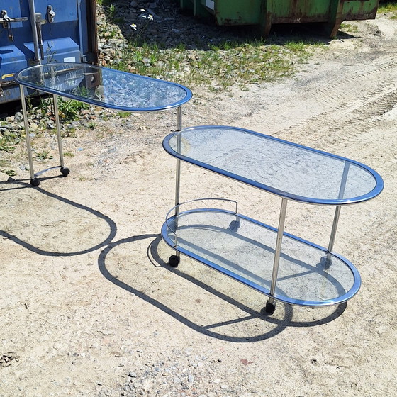 Image 1 of Credenza anni '70 in metallo cromato