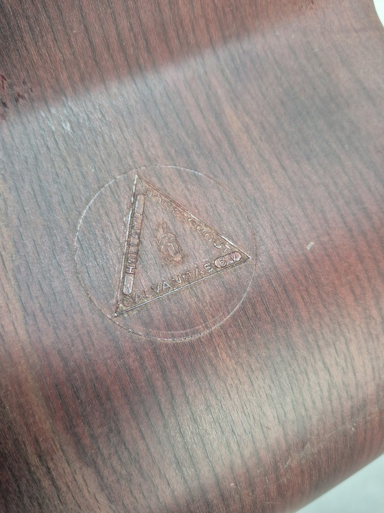 Galvanitas vintage stoel/bureaustoel. – Eetkamerstoelen, Metal, Wood (photo 11 of 11)