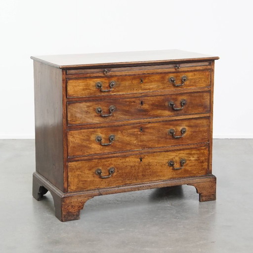 Belle commode anglaise ancienne du 18ème siècle