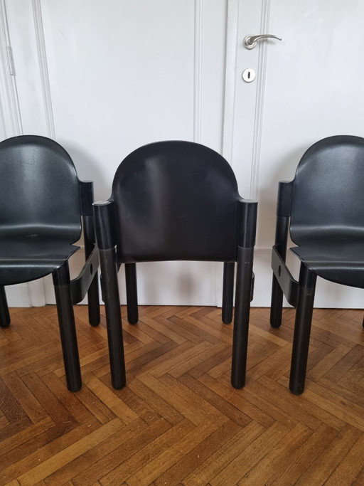 Chaises Thonet Flex 2000 – eetkamerstoelen, Plastic, Wood (photo 2 of 5)