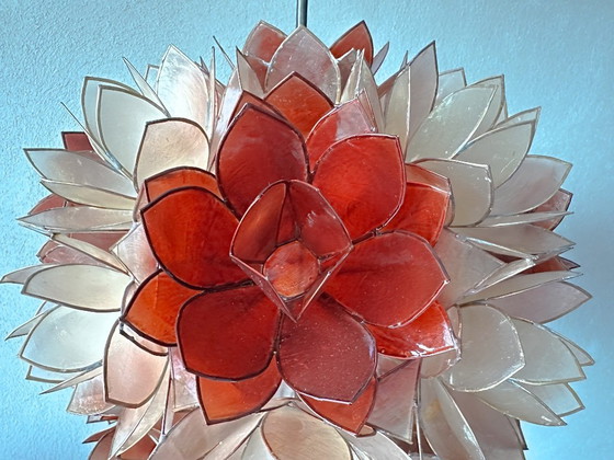 Image 1 of Vintage Capiz pendant lamp