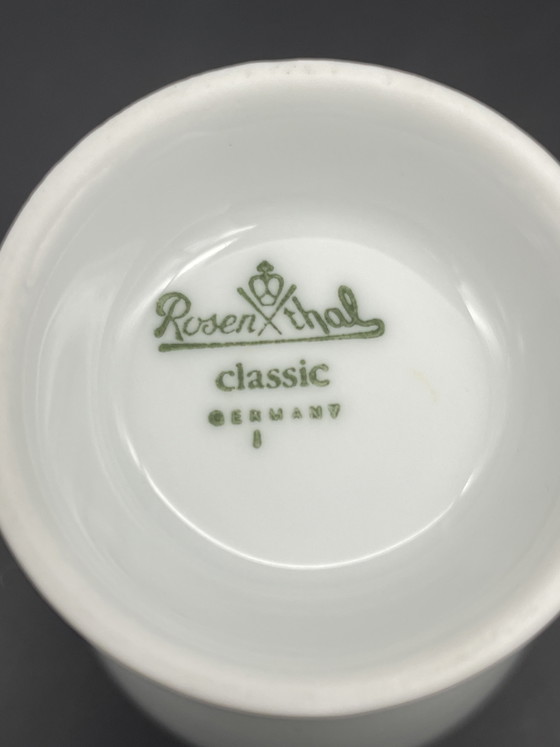 Jarrón de Porcelana Rosenthal Classic con Decoración Dorada, Años 90 – Jarrones, Porcelain (photo 6 of 6)