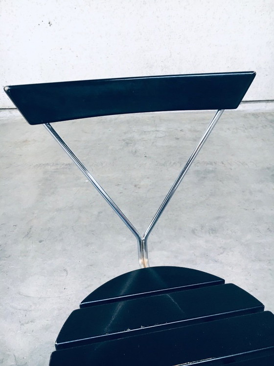 Image 1 of Midcentury Modern Slender Design Chair, Italy 1970's