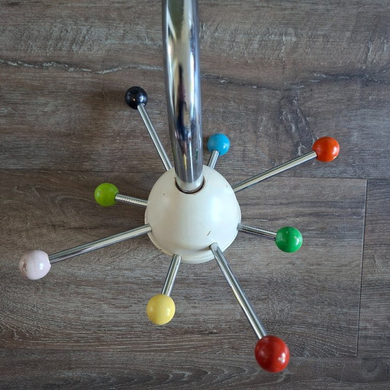 Perchero Sputnik Saturno, diseño de los años 80 – IKEA, Wood, Plastic (photo 10 of 13)
