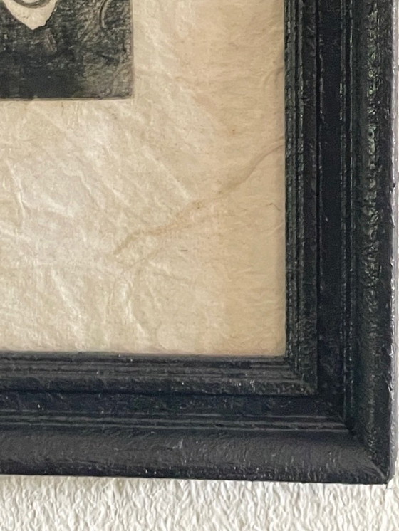 Image 1 of Eastern European Artist, Woolly Ram, 1920s-1940s, Linocut , Signed