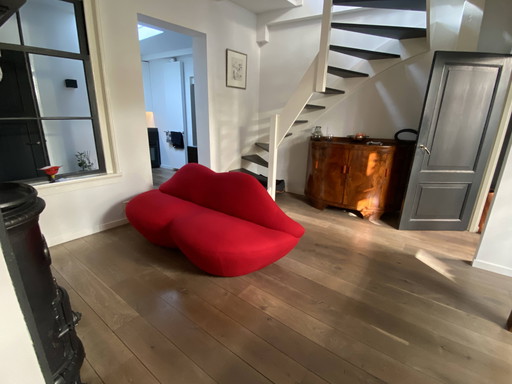 Studio 65 'Bocca' Bench by Gufram / Red Lips Bench