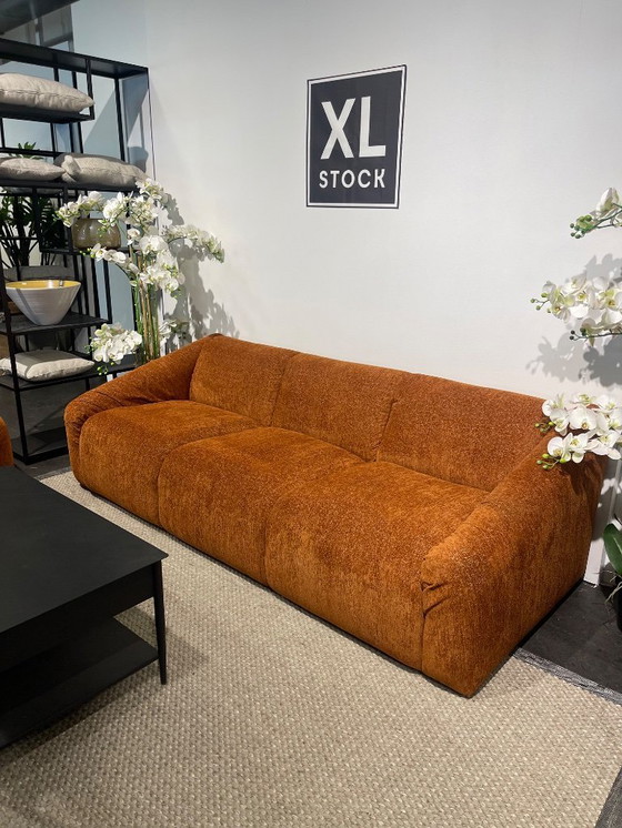 Image 1 of XL STOCK orange sofa with armchair