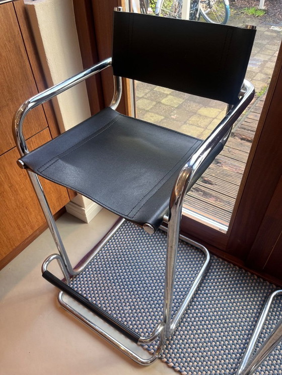 Image 1 of Set di 2 sgabelli da bar Bauhaus / Mart Stam