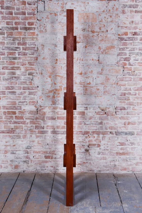 Restored Midcentury Divider, By Ludvik Volak, Revived Polish, Czech, 1960s – Room screens, Wood (photo 9 of 9)