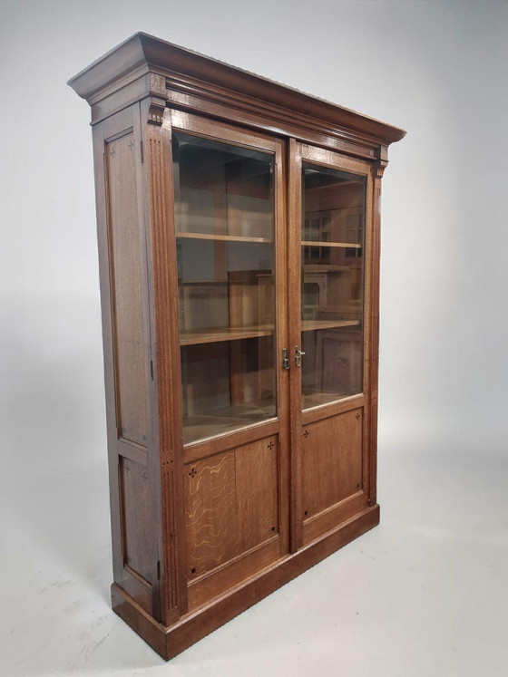 Image 1 of bibliothèque ancienne, meuble Art Déco