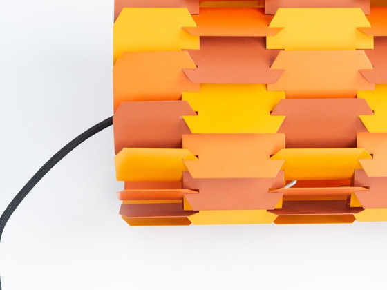 Image 1 of Deense vintage hanglamp Facet pop van Louis Weisdorf, Lyfa, 1972