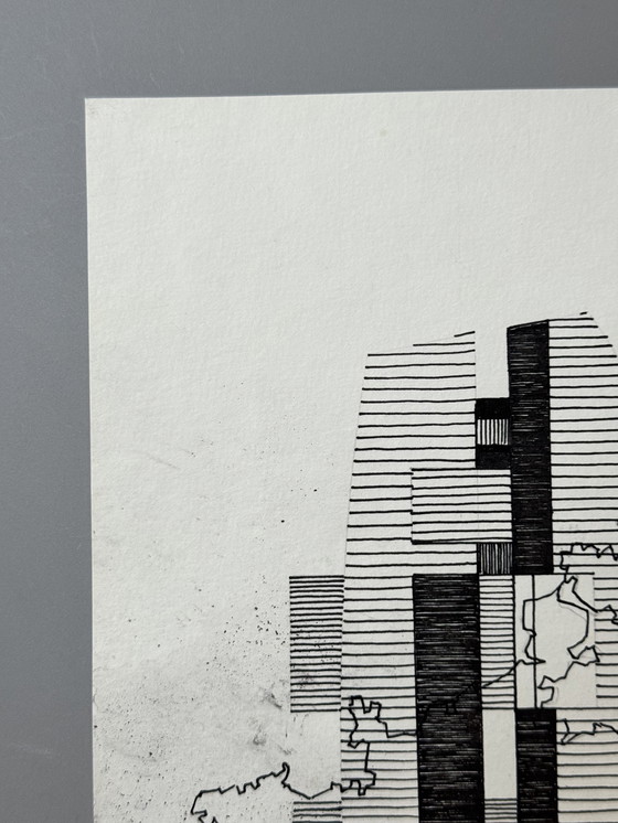 Image 1 of Eugène Eechaut (1928-2019) - inkttweeluik, 1970-1980