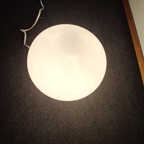 Image 1 of Lampada da soffitto grande Vistosi in vetro di Murano satinato – 42 cm – Made in Italy