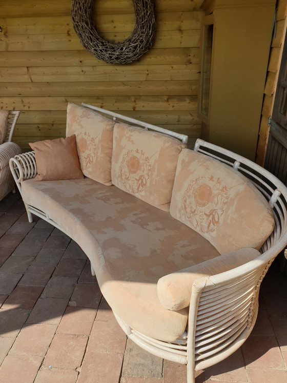 Image 1 of Mooie Royale Vintage Schütz 3-zits Bank + Fauteuil