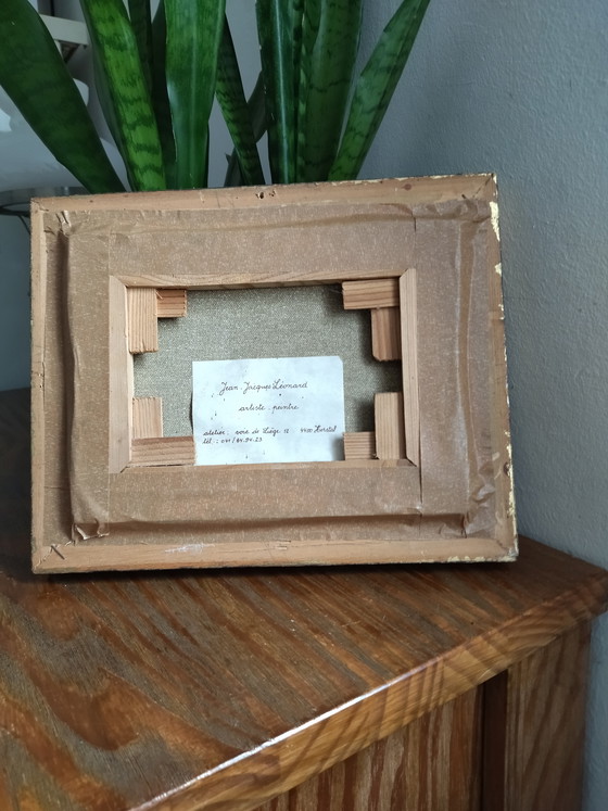 Image 1 of Huile sur Toile - École Liégeoise - Paysage 