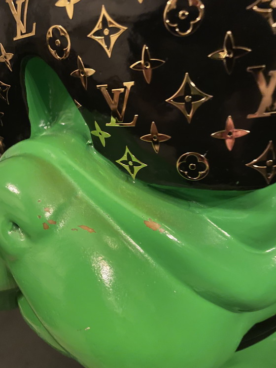 Image 1 of Louis Vuitton Bulldog Picture XXXL cane