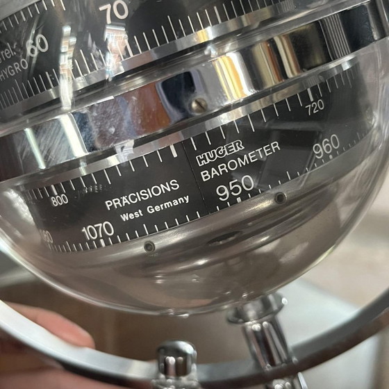 Instrument météorologique Huger Sputnik, années 1960 – Pendules, Plastic, Space Age (photo 9 of 16)