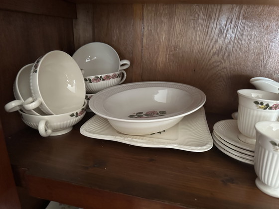 Image 1 of Wedgwood Briar Rose dinnerware in good condition for sale - pick up only