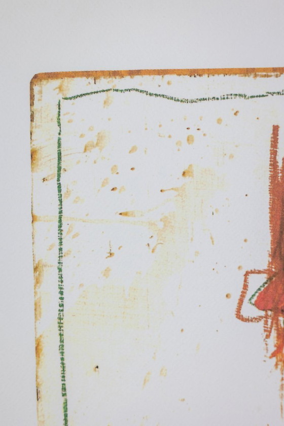 Image 1 of Jean-Michel Basquiat.  Serigrafia numerata a colori. 1990 circa.