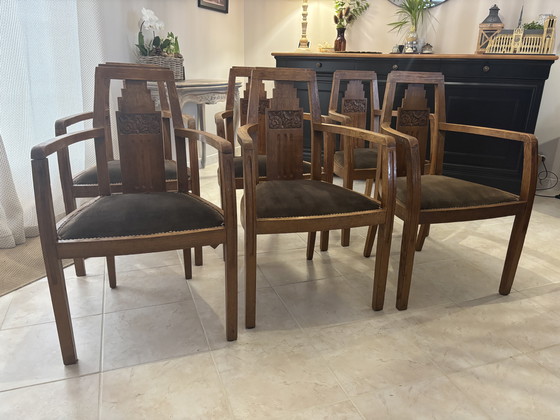 Image 1 of Art Deco fauteuils