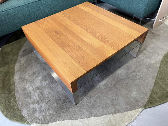 Image 1 of Leolux Aditi Coffee Table Oak Wood 84x84xH34