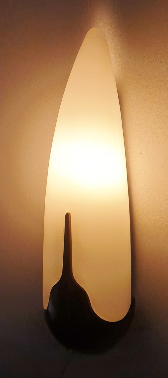 Image 1 of Herda - Wall lamp - 20.0605/1 - Glass, Metal