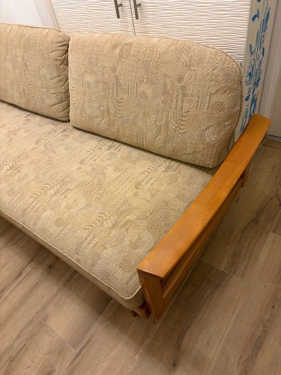 Wilhelm/ Walter Knoll, "Antimott" Daybed, Sofa, Original – 2 seaters, Wood (photo 15 of 16)