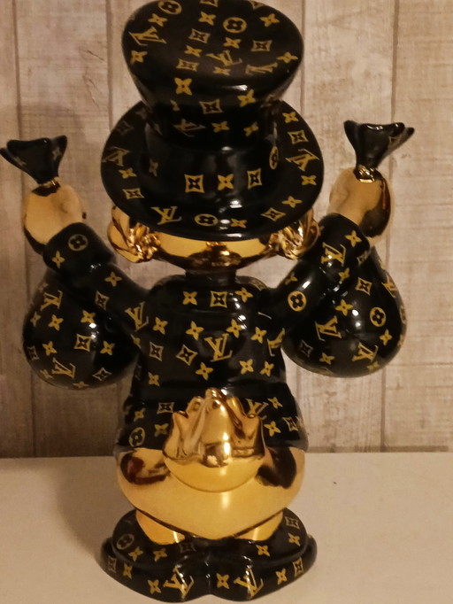 Statue du canard Scrooge Louis vuitton
