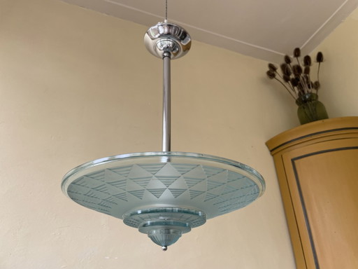 Lamp Pendant Lamp Scale Lamp Art Deco 1930s French