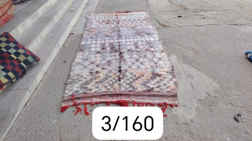 Handgeknoopt Berber kleed wol 300x160cm