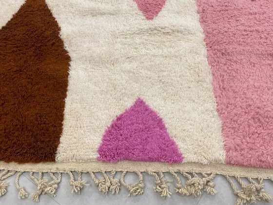 Alfombra Azilal tejida en lana natural 250cmx300cm – Wool, Bohemian (photo 3 of 10)