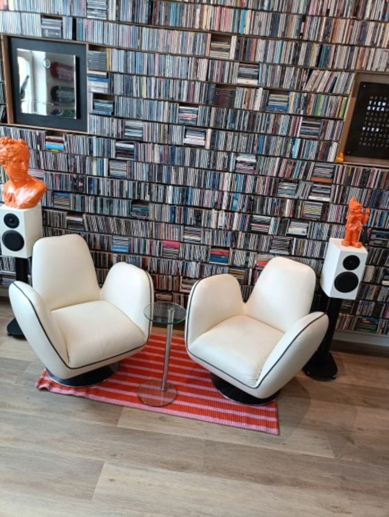 Image 1 of 2x Topform Pinto swivel chair 1970s