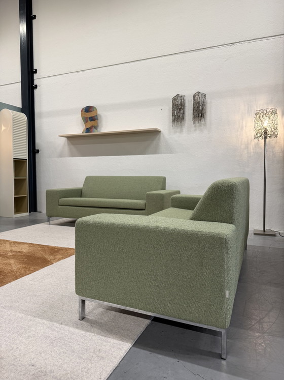 Gelderland 7610 2.5-Seater Sofa De Ploeg Monza Green – 2 seaters, Other, Modern (photo 5 of 11)