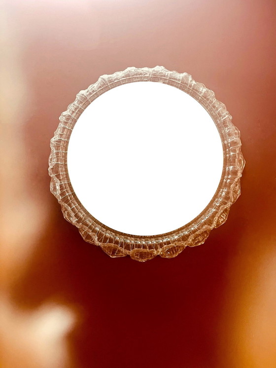 Image 1 of Unique Frosty Schöninger mirror with lighting