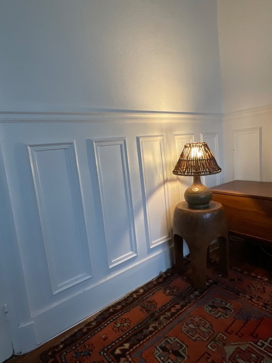 Image 1 of Lampe en céramique artisanale signée Balogh – Atelier de Dreux