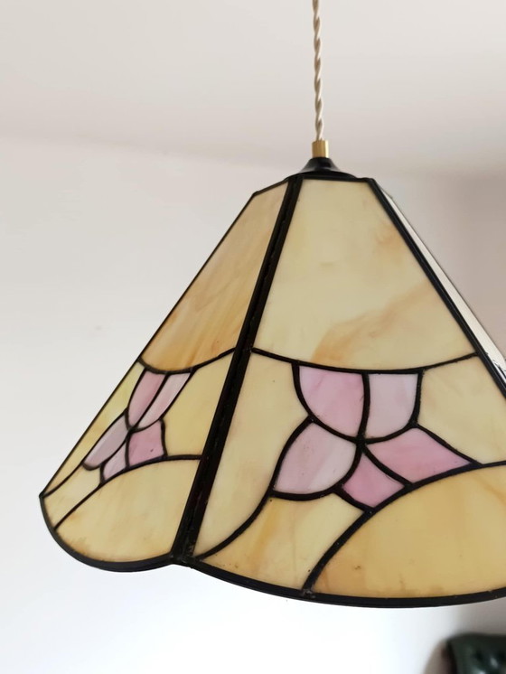 Image 1 of Lampadario art déco stile Tiffany 1940