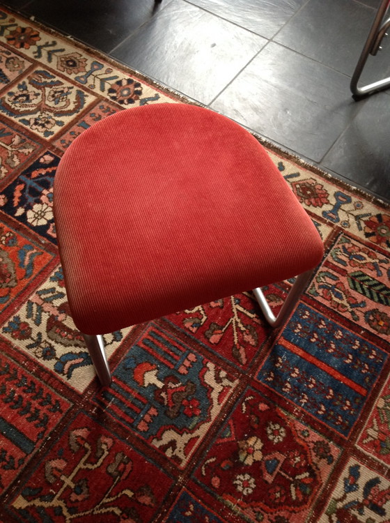 Image 1 of Deux fauteuils Dutch Design / Gispen 412 et un repose-pieds
