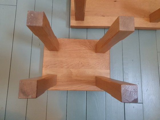 Image 1 of Mimi set di tre tavolini laterali vintage (presumibilmente danesi)