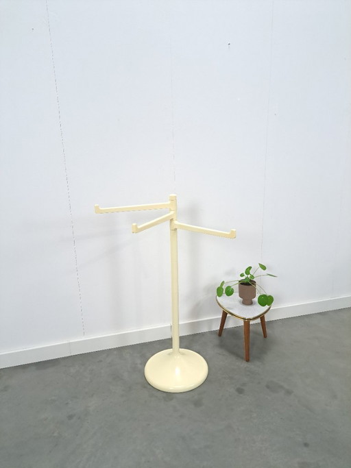 Jaren 70 kunststof handdoekenrek