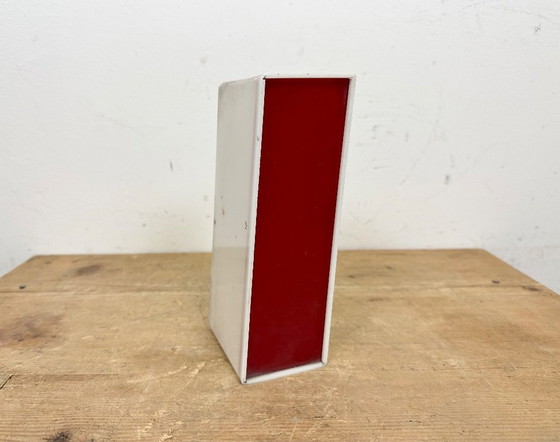 Image 1 of Lettera I rossa vintage con facciata, anni '70