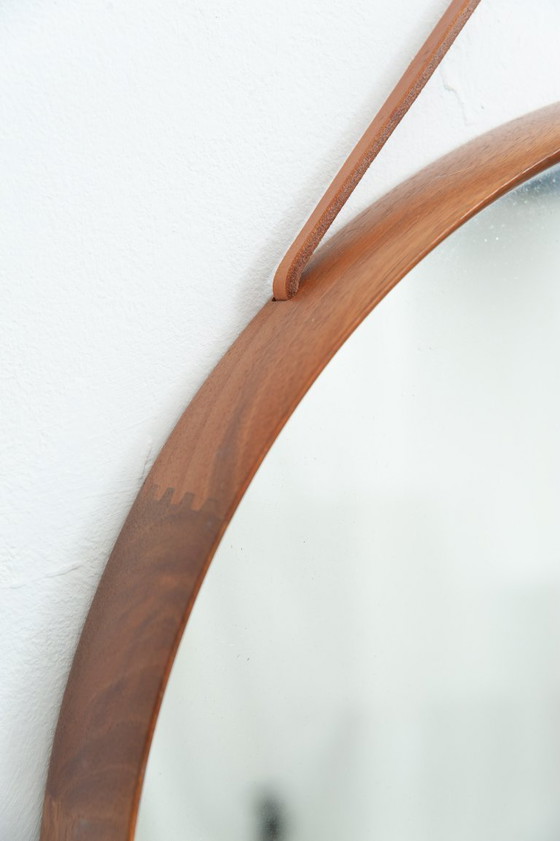 Image 1 of Miroir rond de Uno & Östen Kristiansson pour Luxus (1950s)